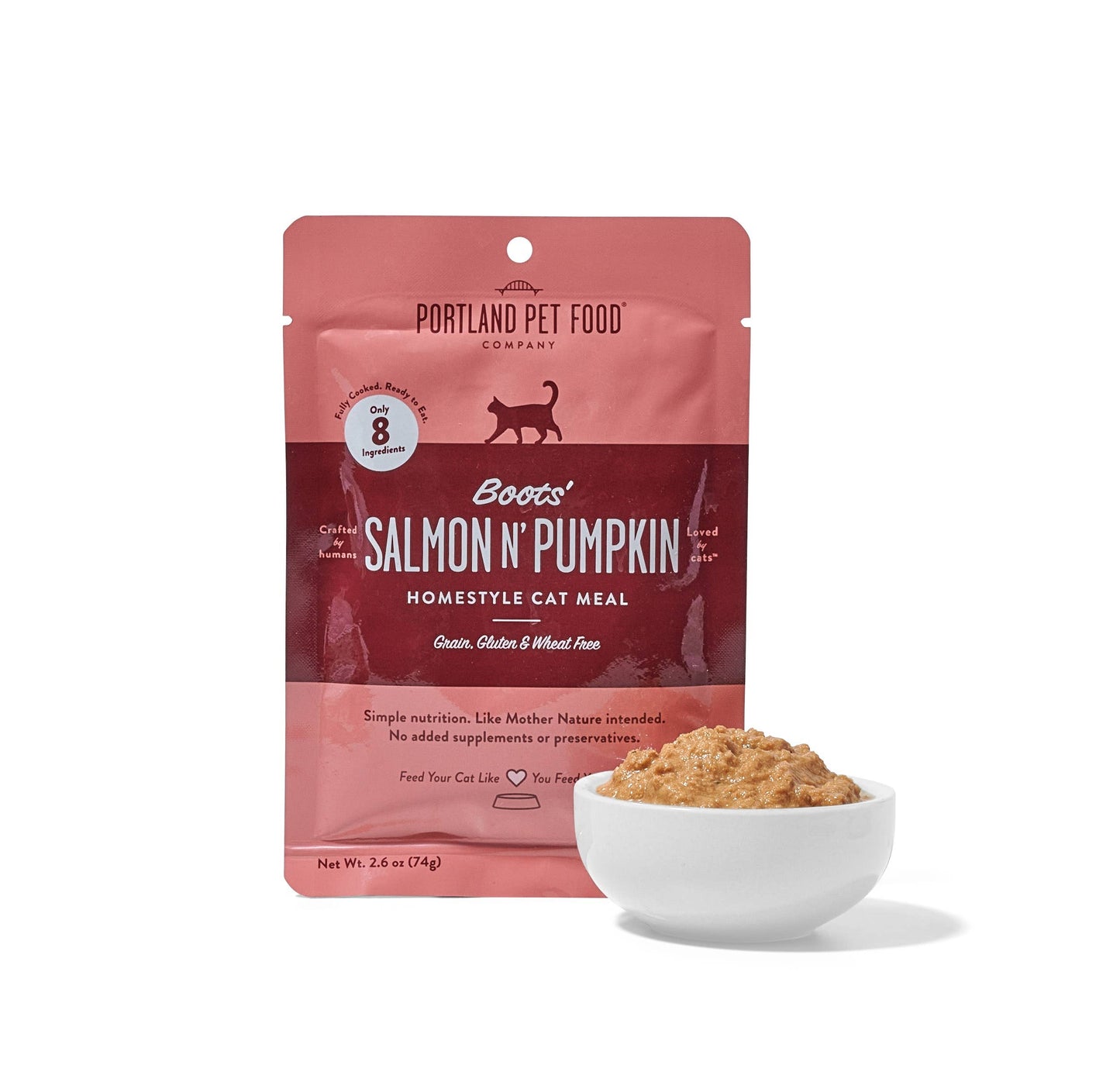 Boots' Salmon N' Pumpkin Human Grade Fresh Wet Food
