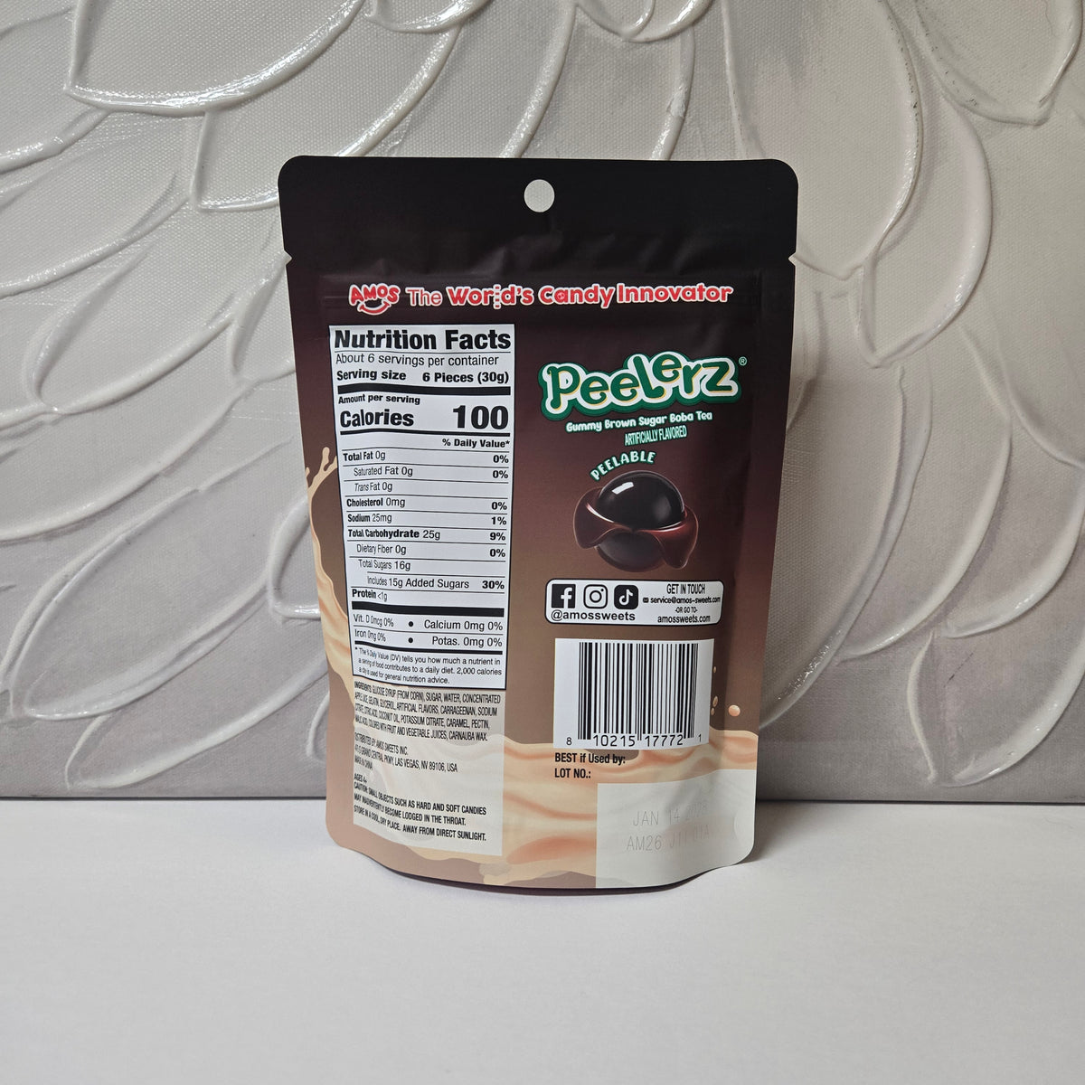 Brown Sugar Boba Tea Peelerz