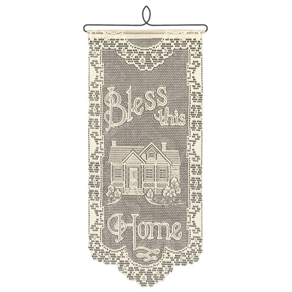 Bless This Home Lace Wall Decor