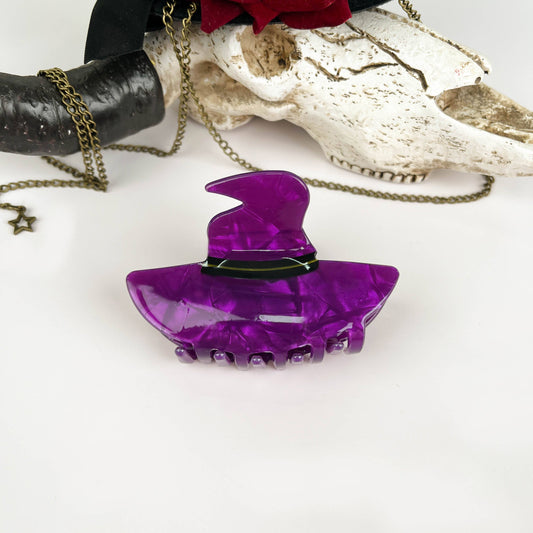 Halloween Witch Hat Hair Clip