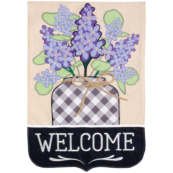 "Farm Jar" Garden Flag