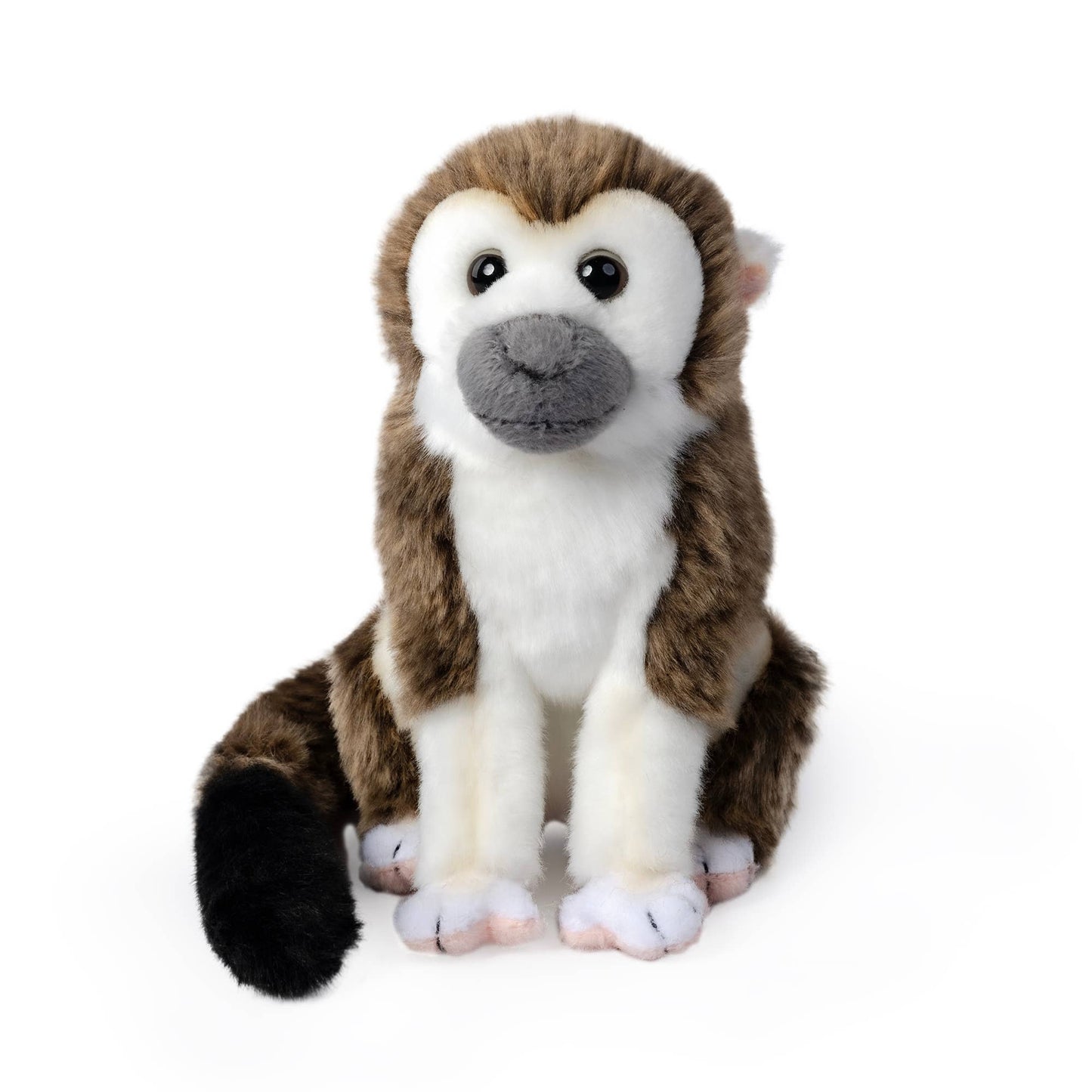 Living Nature Sitting Squirrel Monkey Stuffed Animal Toy