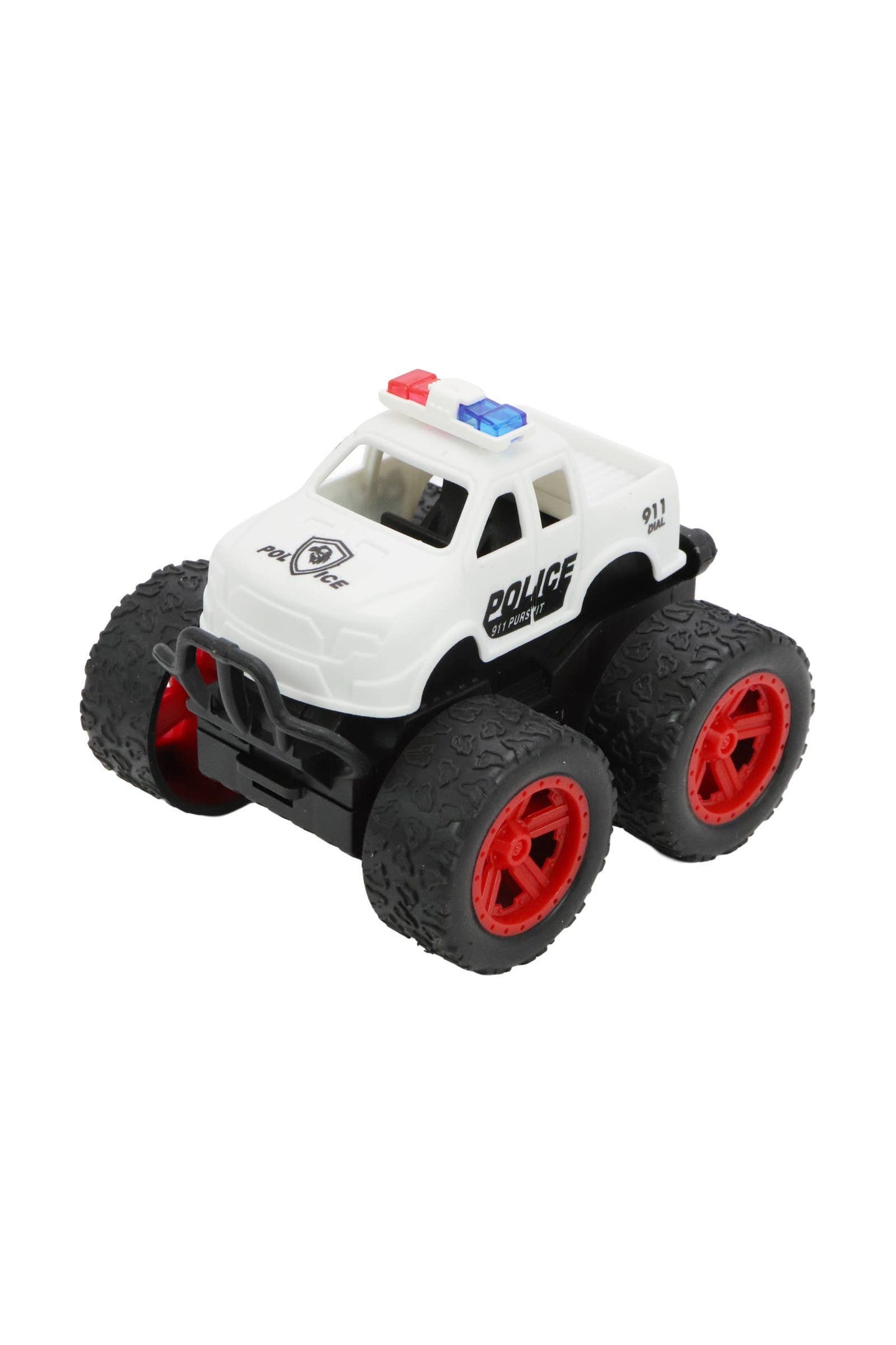 Police Monster Truck Inertia Car Toy
