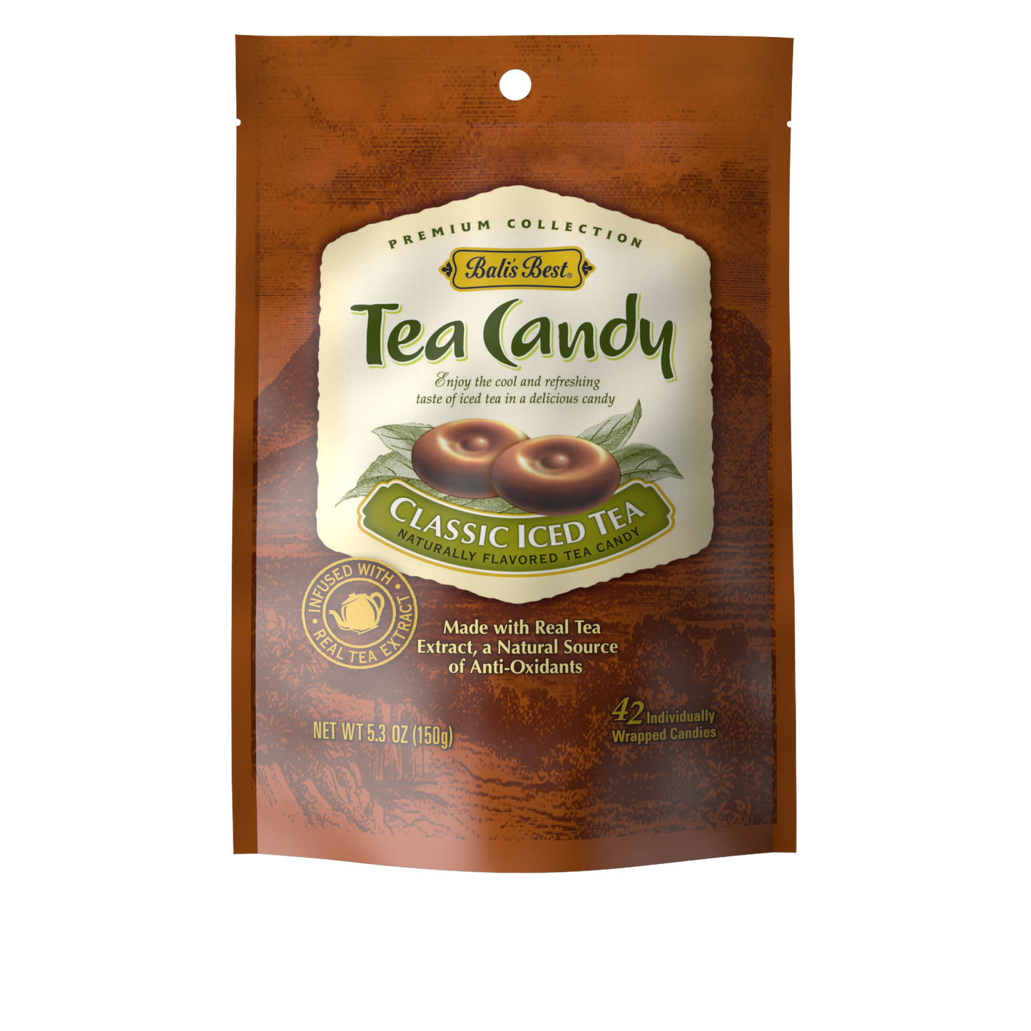 Bali's Best Classic Iced Tea Candy, 5.3oz Bag