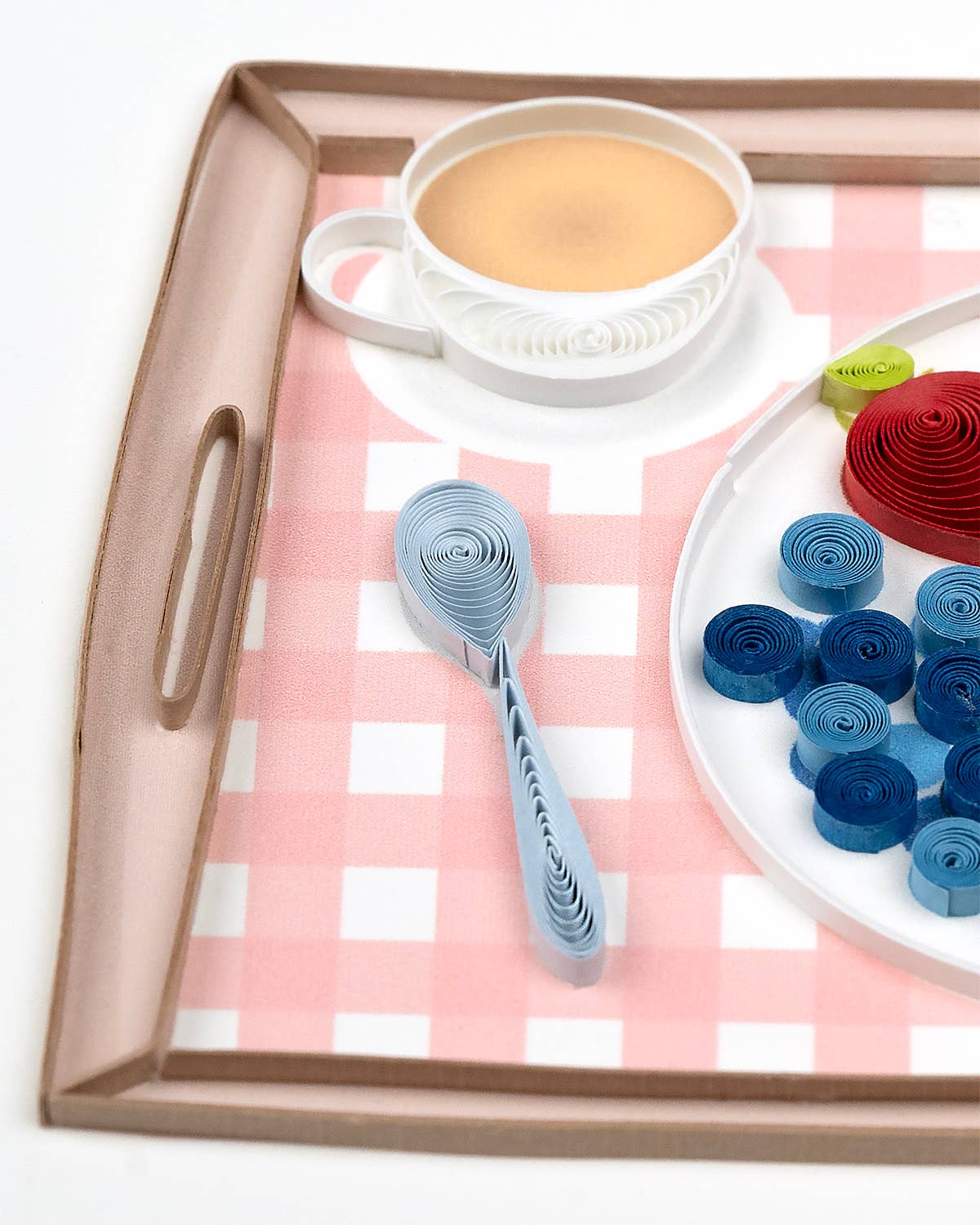Quilled Breakfast in Bed Card | Handmade Mother’s Day Card