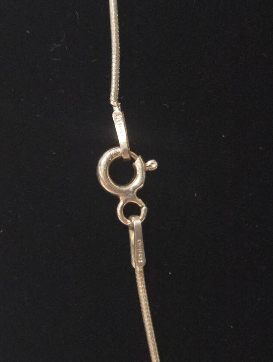 Sterling Silver Snake Chain Necklace