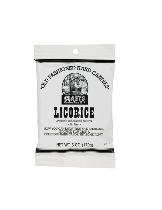 Claeys Old Fashioned Hard Candies - Licorice