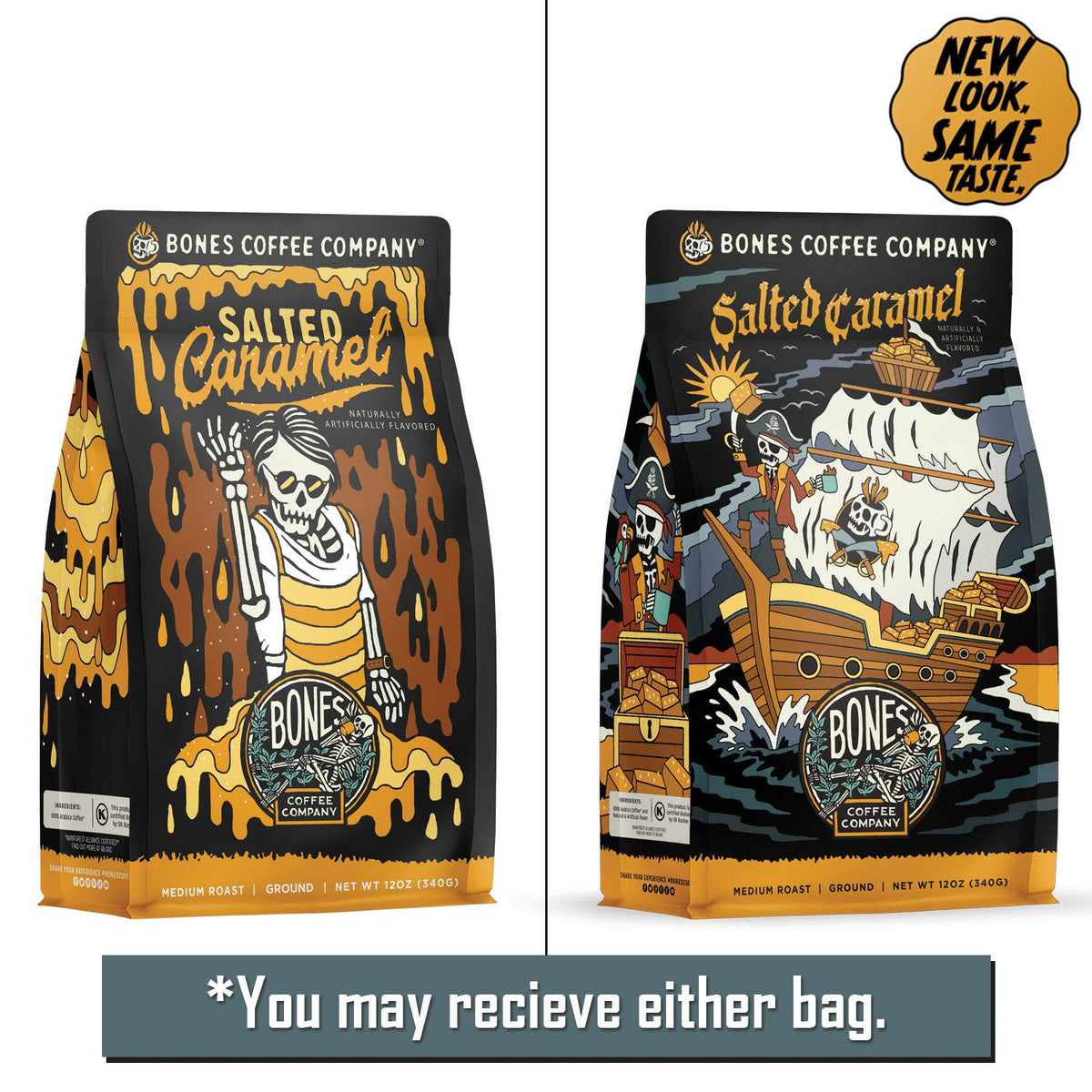 Salted Caramel Flavored Coffee | 12oz | Ground