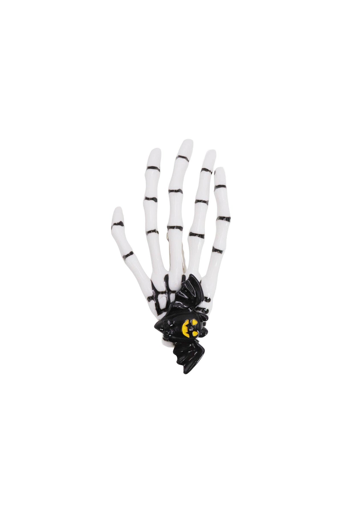 Halloween Skeleton Hands Resin Pinch Hair Clip: ASSORTED / ONE SIZE
