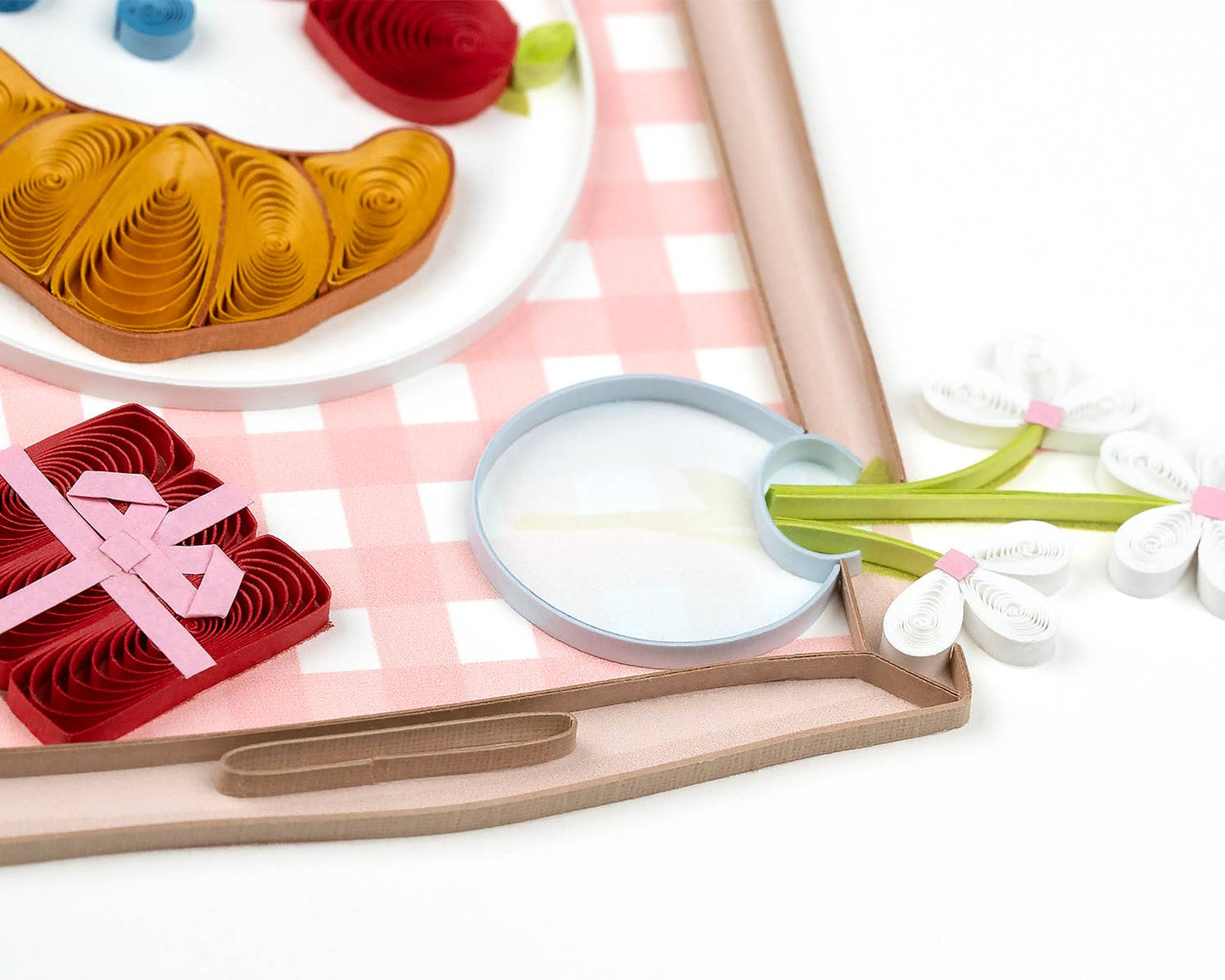 Quilled Breakfast in Bed Card | Handmade Mother’s Day Card