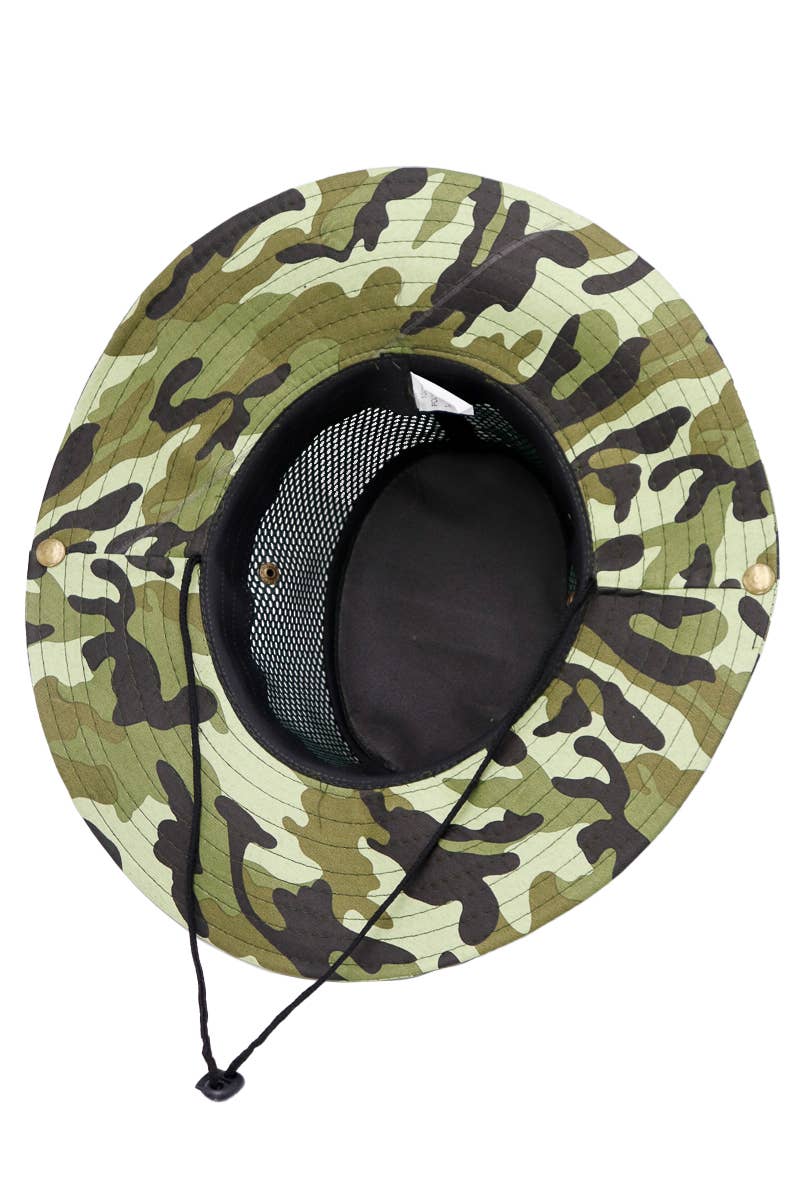 Oliva Camo Camouflage Boonie Hat