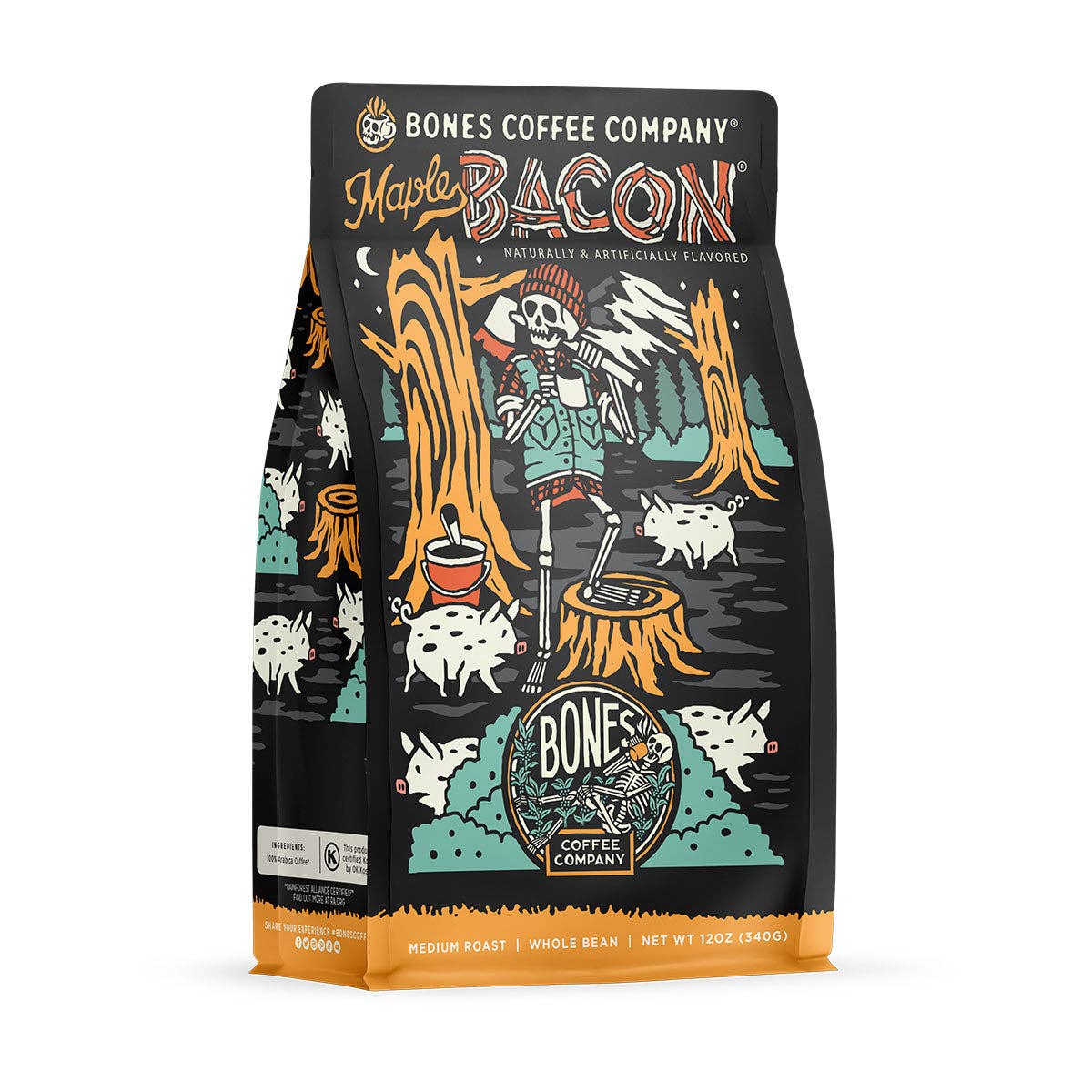 Maple Bacon® Flavored Coffee | 12oz | Ground