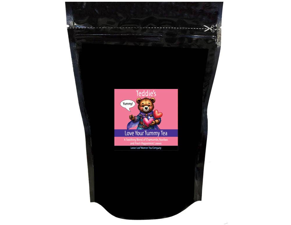 Teddie's Love Your Tummy Tea: 2 oz pouch