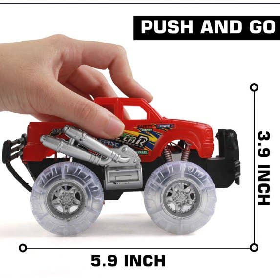 Monster Truck with LED Wheel Lights