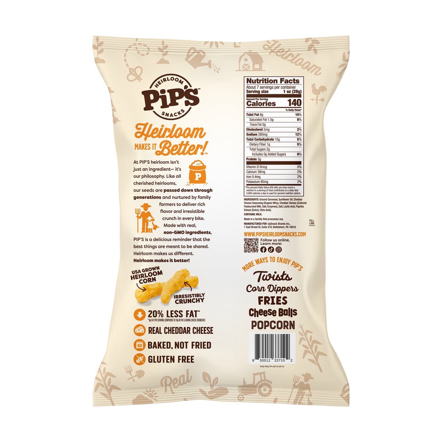 Cheddar Crunchies, 7.0oz