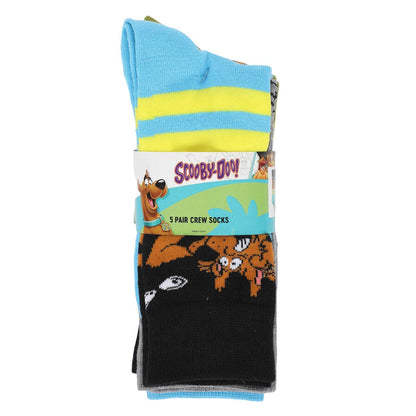 Scooby Doo Zoinks 5-Pair Casual Crew Socks