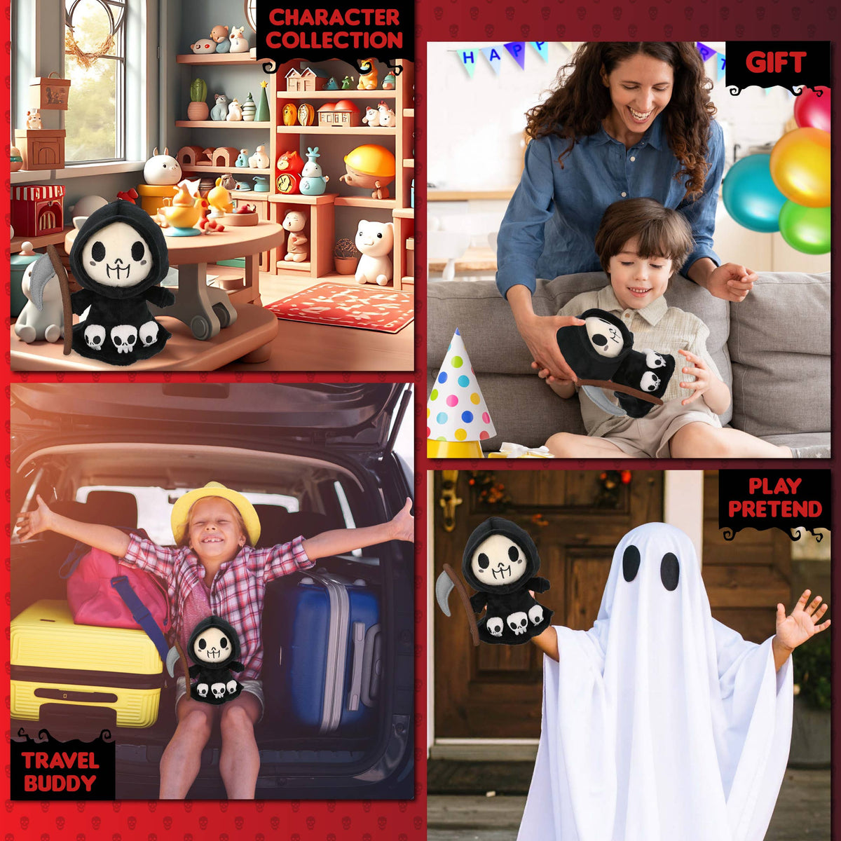 Grim Reaper Plush