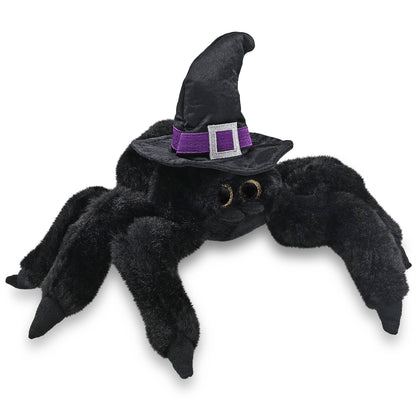 SUPER SOFT BLACK SPIDER WITCH DRESS UP PLUSH