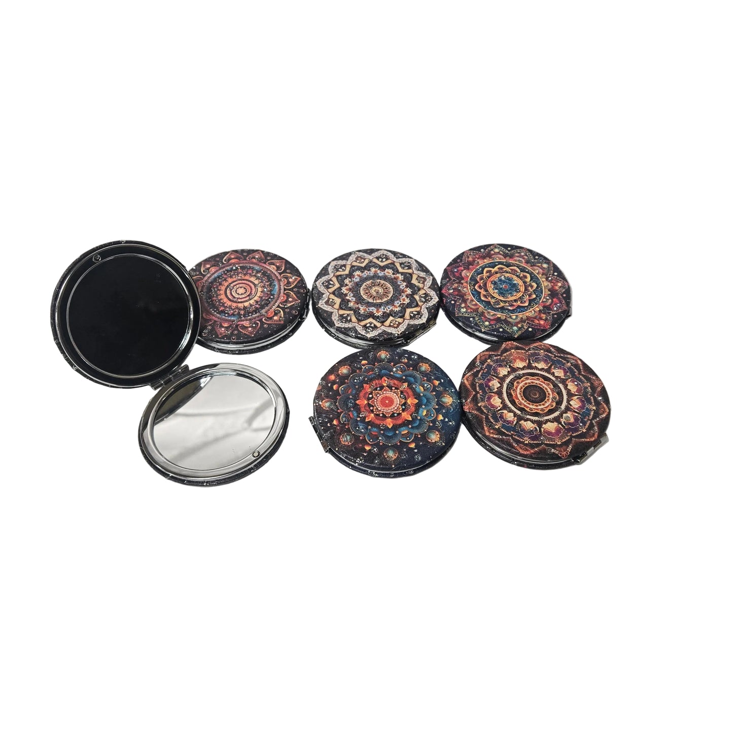 Mandala Mosaic Compact Mirror