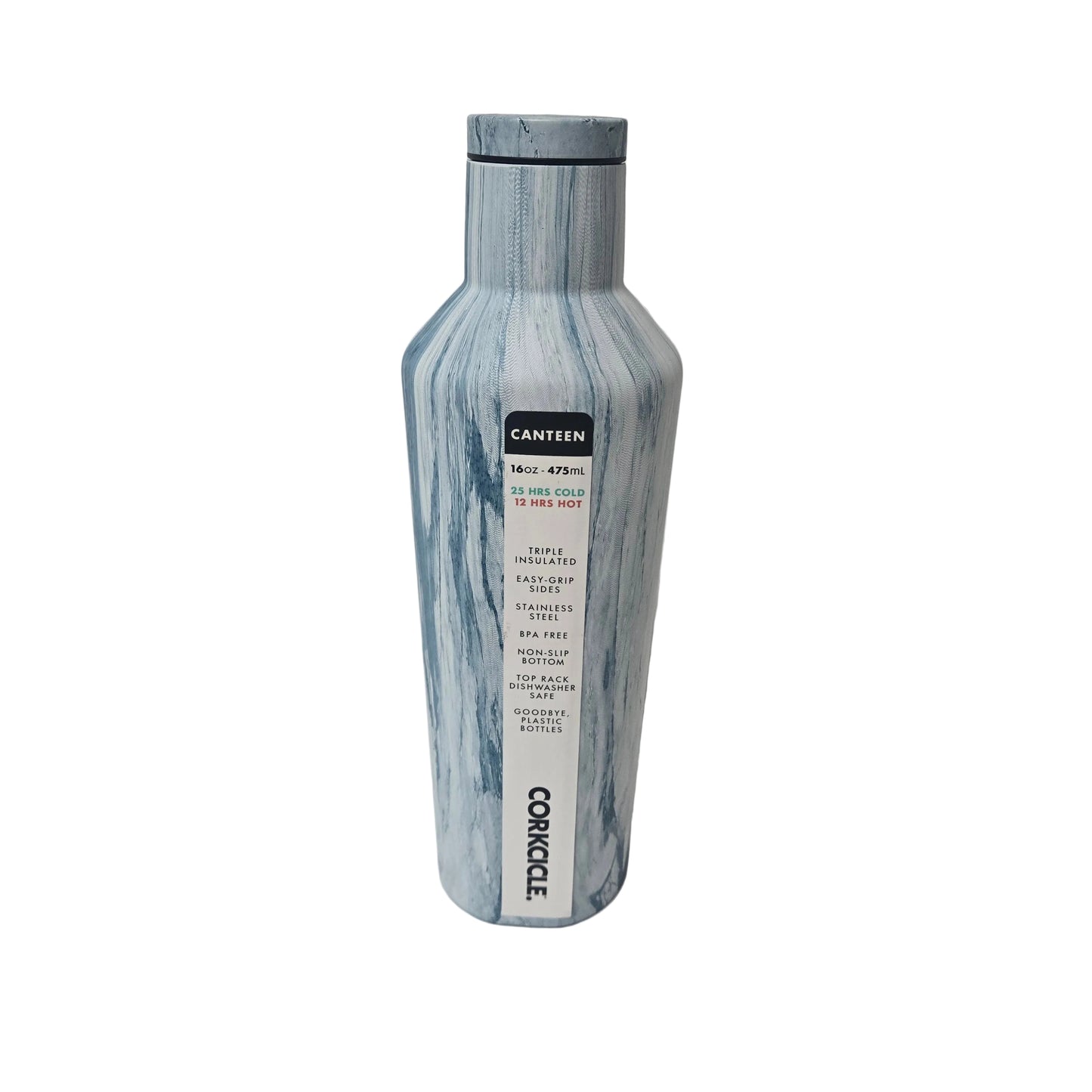 Corkcicle Canteen Blue Marble - 16oz