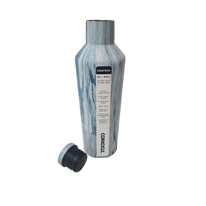 Corkcicle Canteen Blue Marble - 16oz