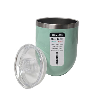 Corkcicle Stemless Wine Tumblr Matcha  - 12oz