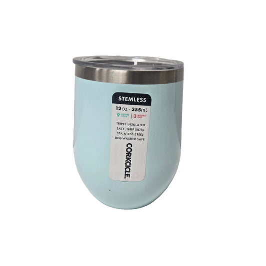 Corkcicle Classic Stemless Powder Blue - 12oz