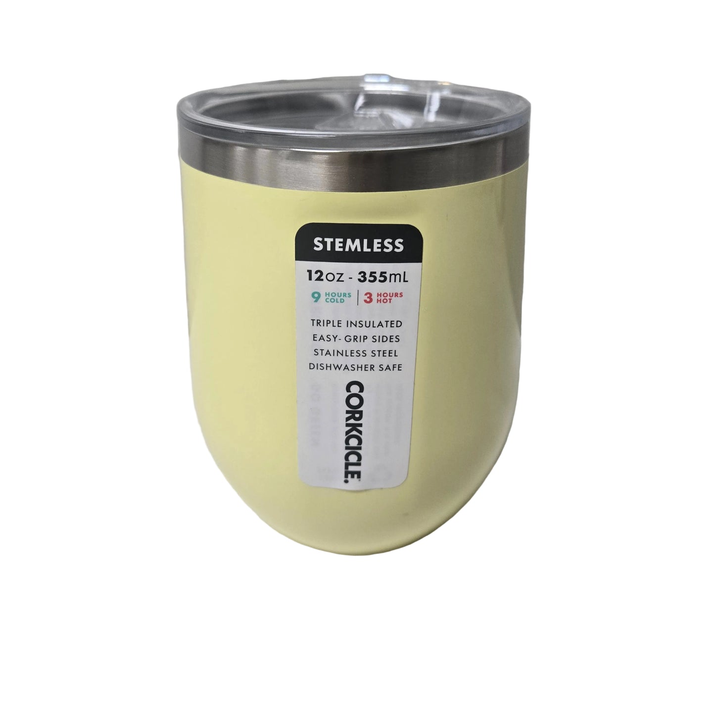 Corkcicle Classic Stemless Buttercream - 12oz