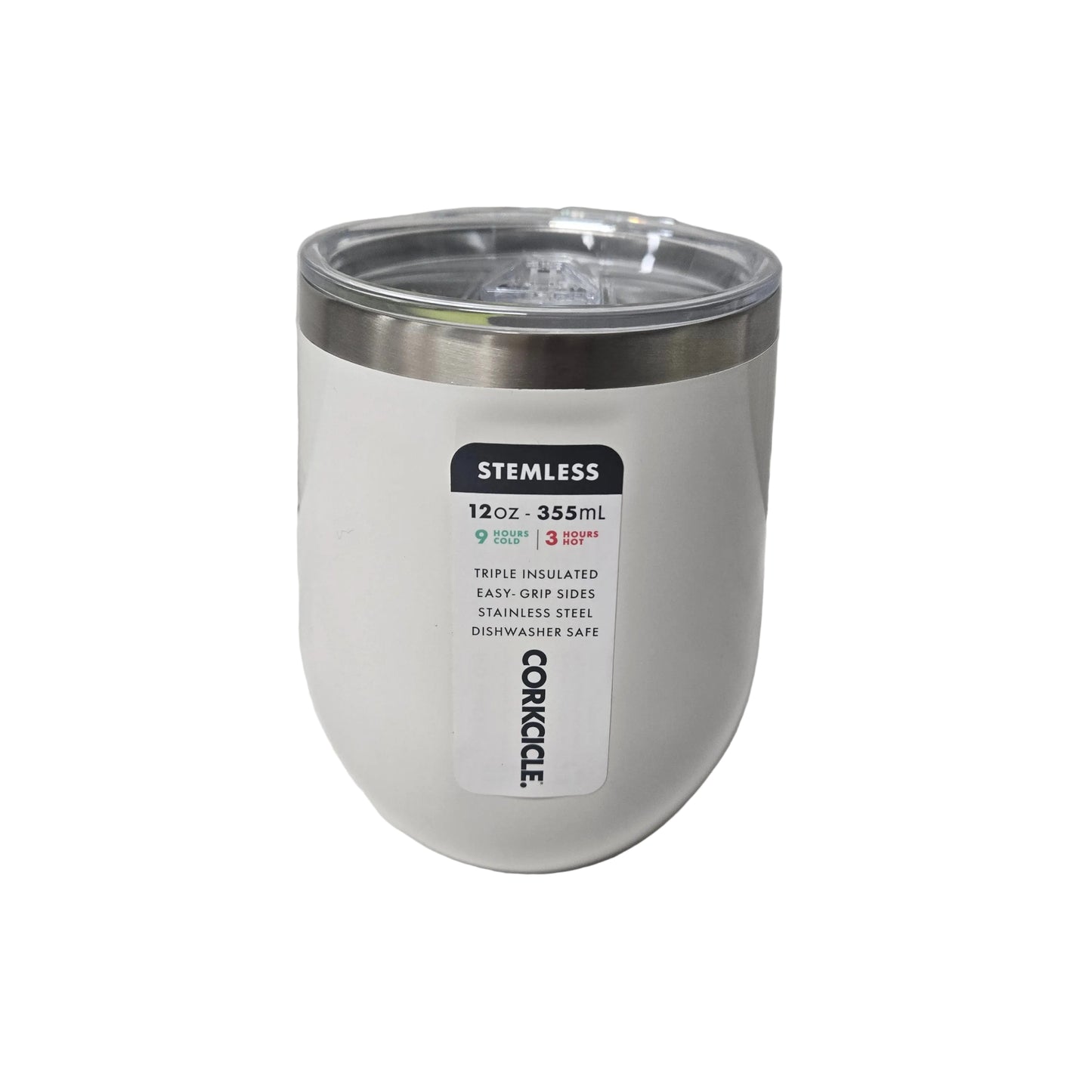 Corkcicle Classic Stemless Oat Milk - 12 oz