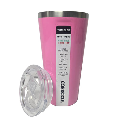 Corkcicle Classic Tumblr Miami Pink - 16oz
