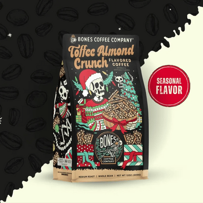 Toffee Almond Christmas Coffee | 12oz | Ground