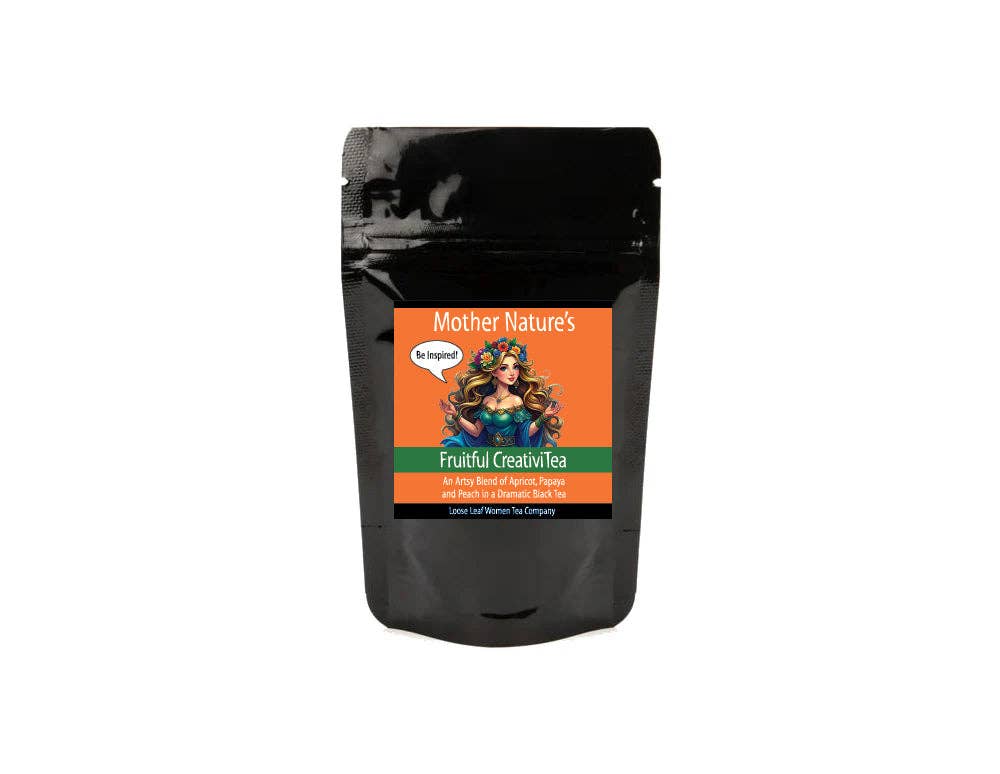Mother Nature's Fruitful CreativiTea: 2 oz Pouch