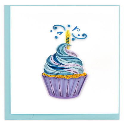 Cupcake & Candle Birthday Card