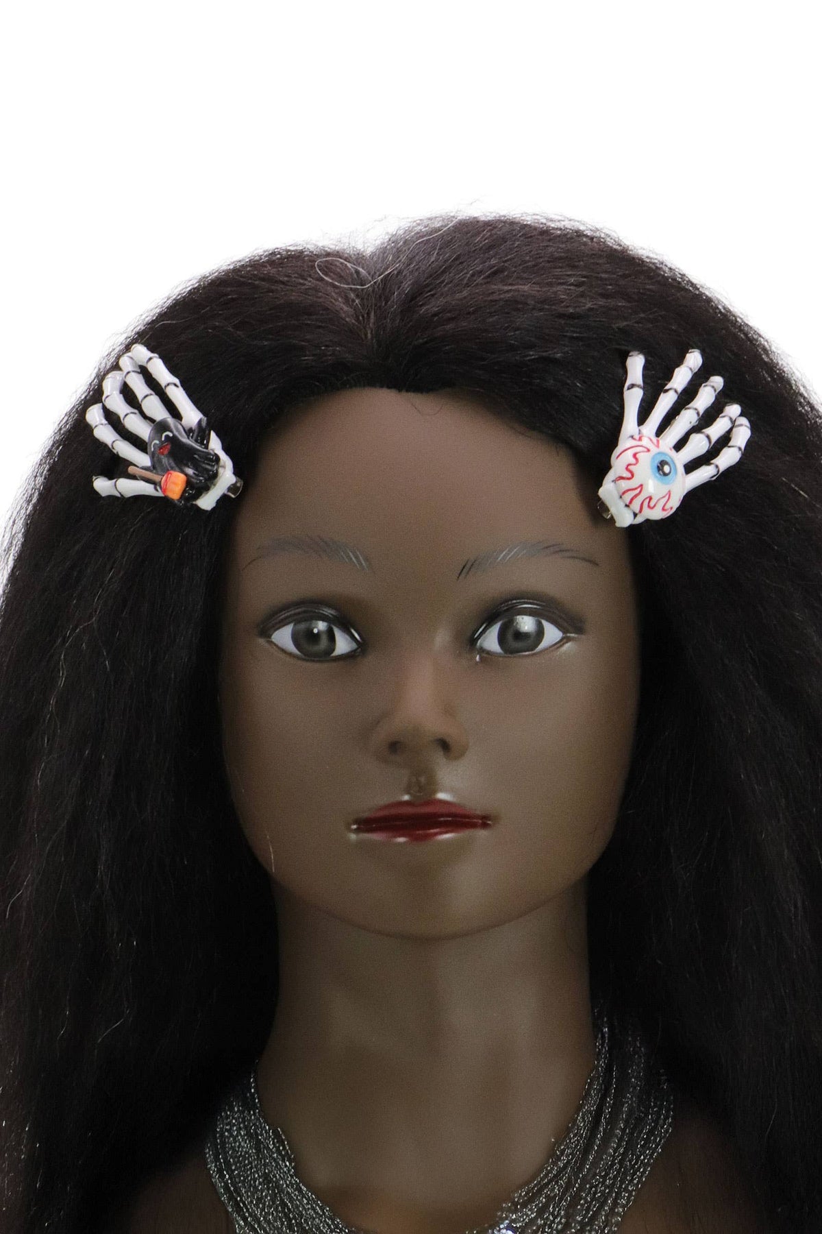 Halloween Skeleton Hands Resin Pinch Hair Clip: ASSORTED / ONE SIZE