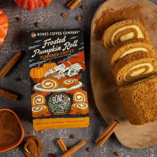 Frosted Pumpkin Roll Coffee | 12oz | Whole Bean
