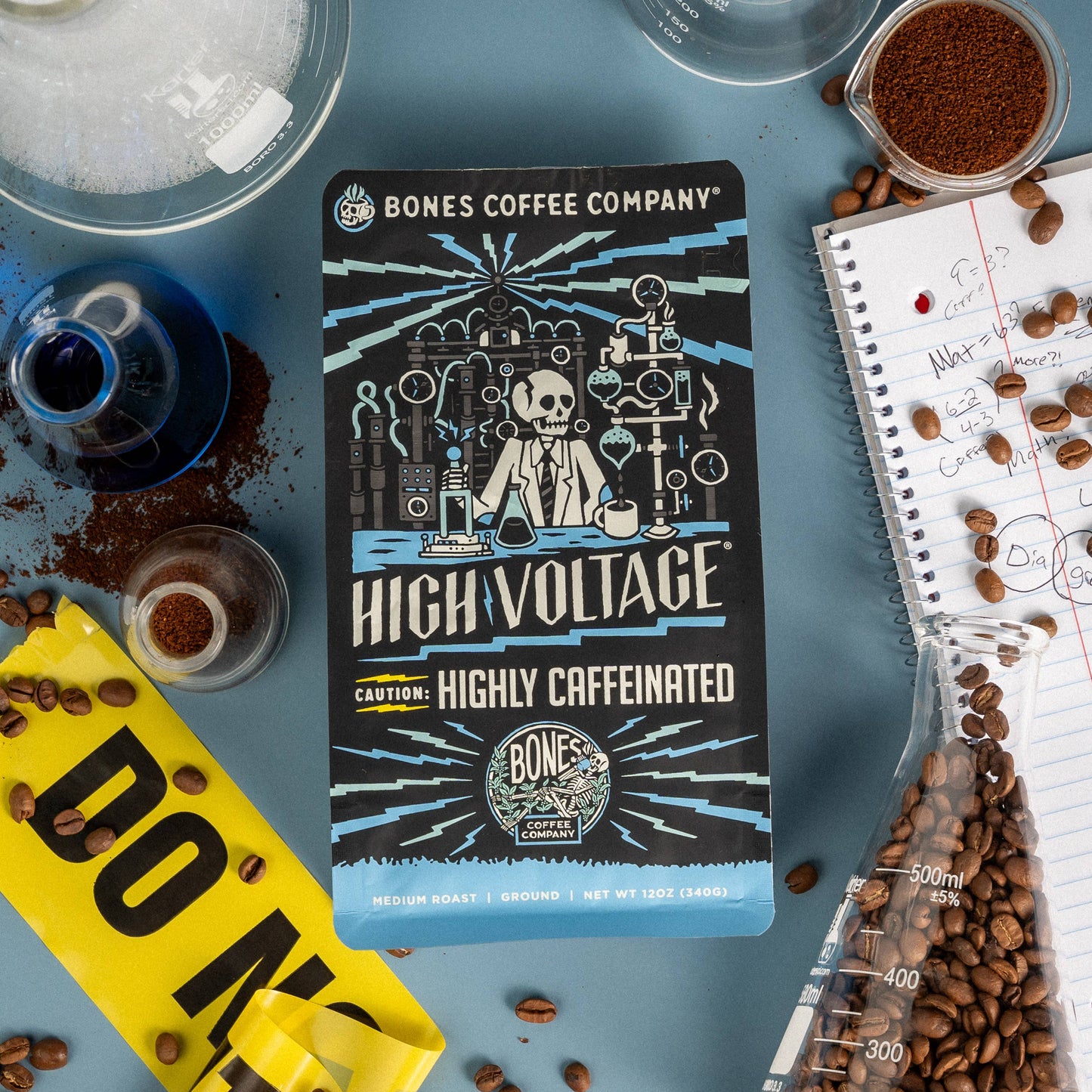 High Voltage Coffee | 12oz | Whole Bean & Ground | Gift: Ground