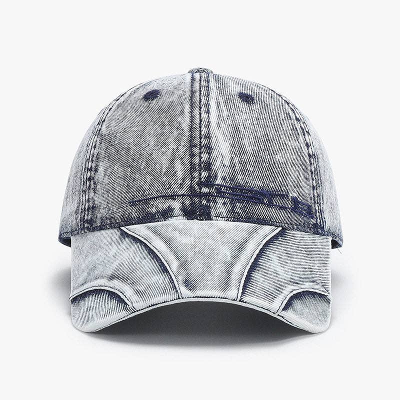 Vintage Washed Soft Top Cap Distressed Blue