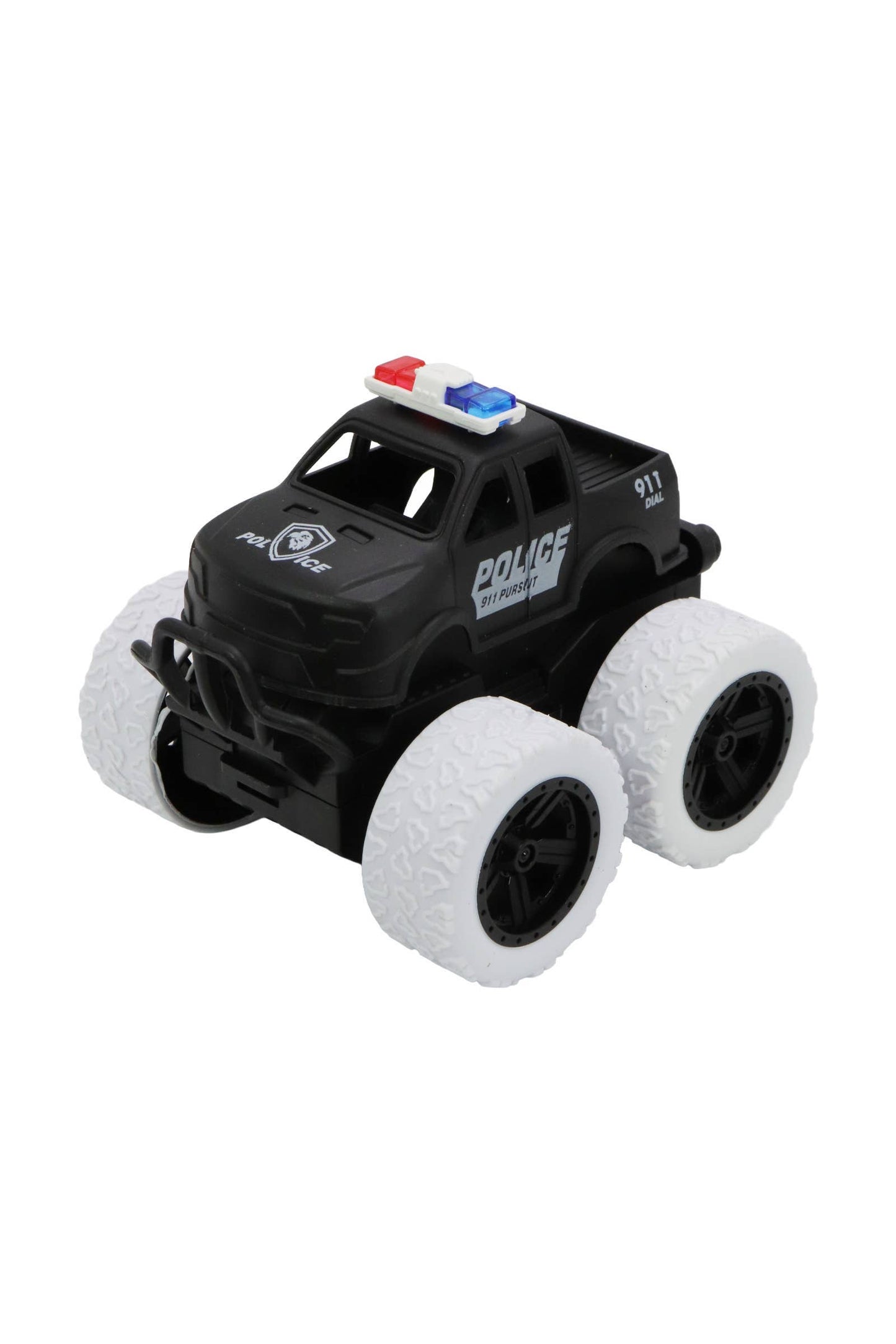 Police Monster Truck Inertia Car Toy