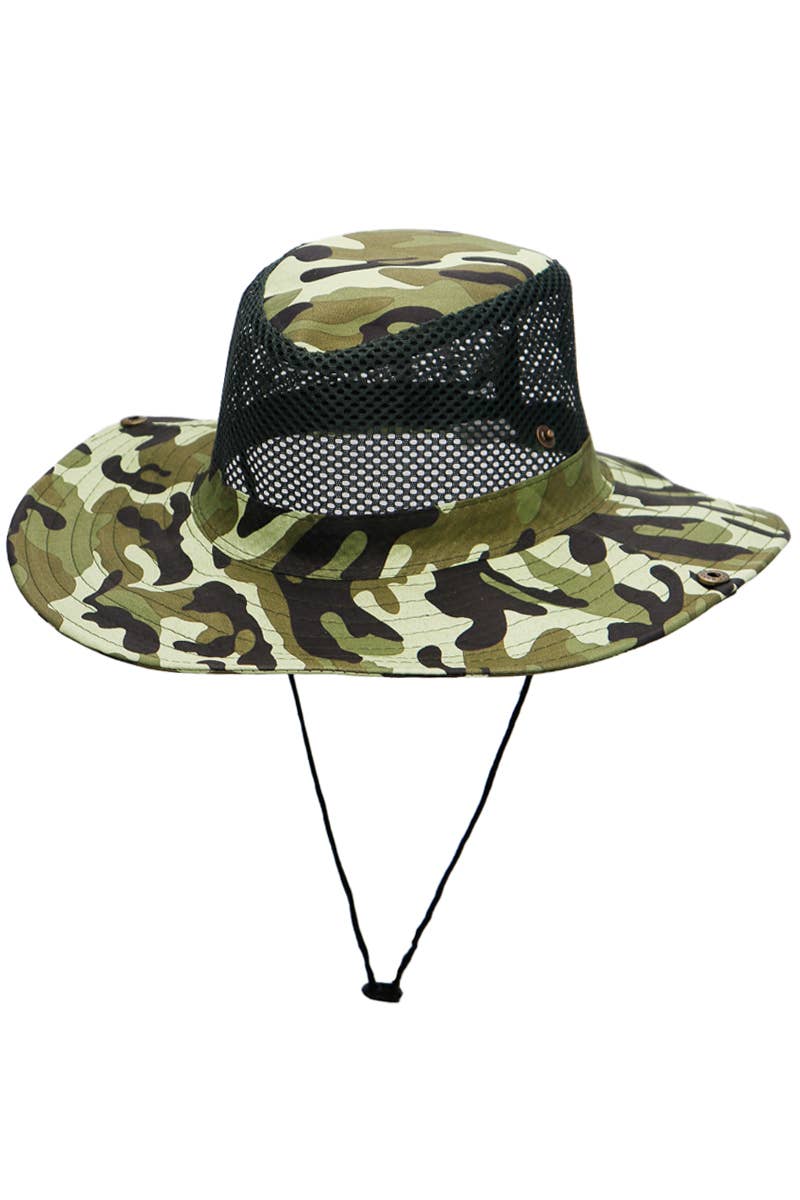 Oliva Camo Camouflage Boonie Hat