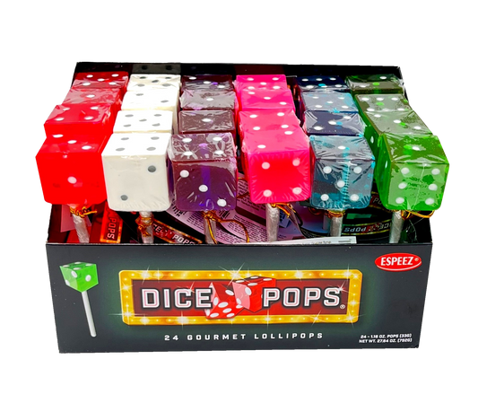 Dice Pops - Gourmet Lollipops