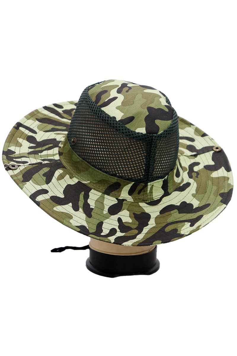 Oliva Camo Camouflage Boonie Hat