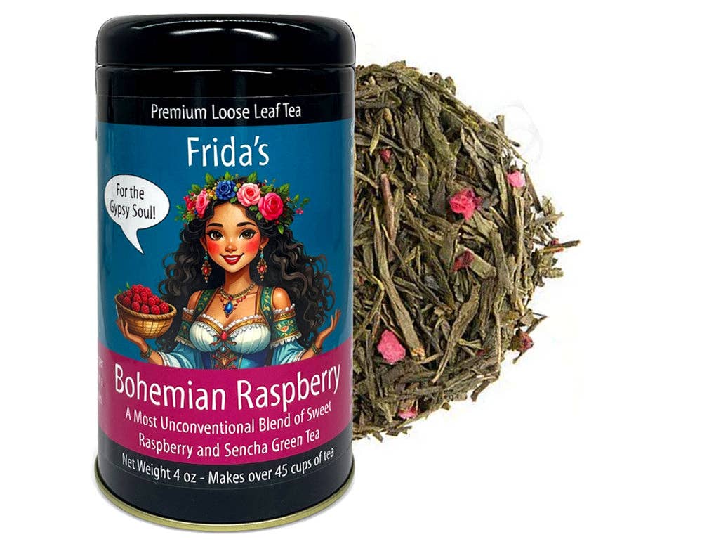 Frida's Bohemian Raspberry Tea: 2 oz Pouch