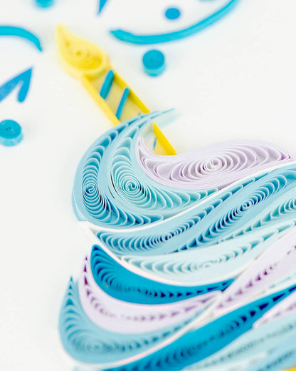 Cupcake & Candle Birthday Card