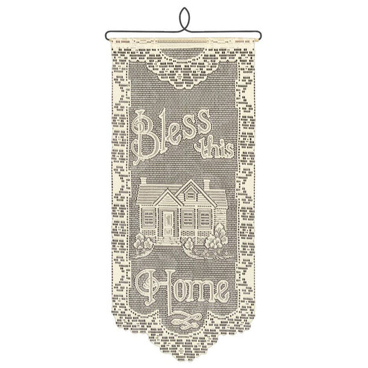 Bless This Home Lace Wall Decor