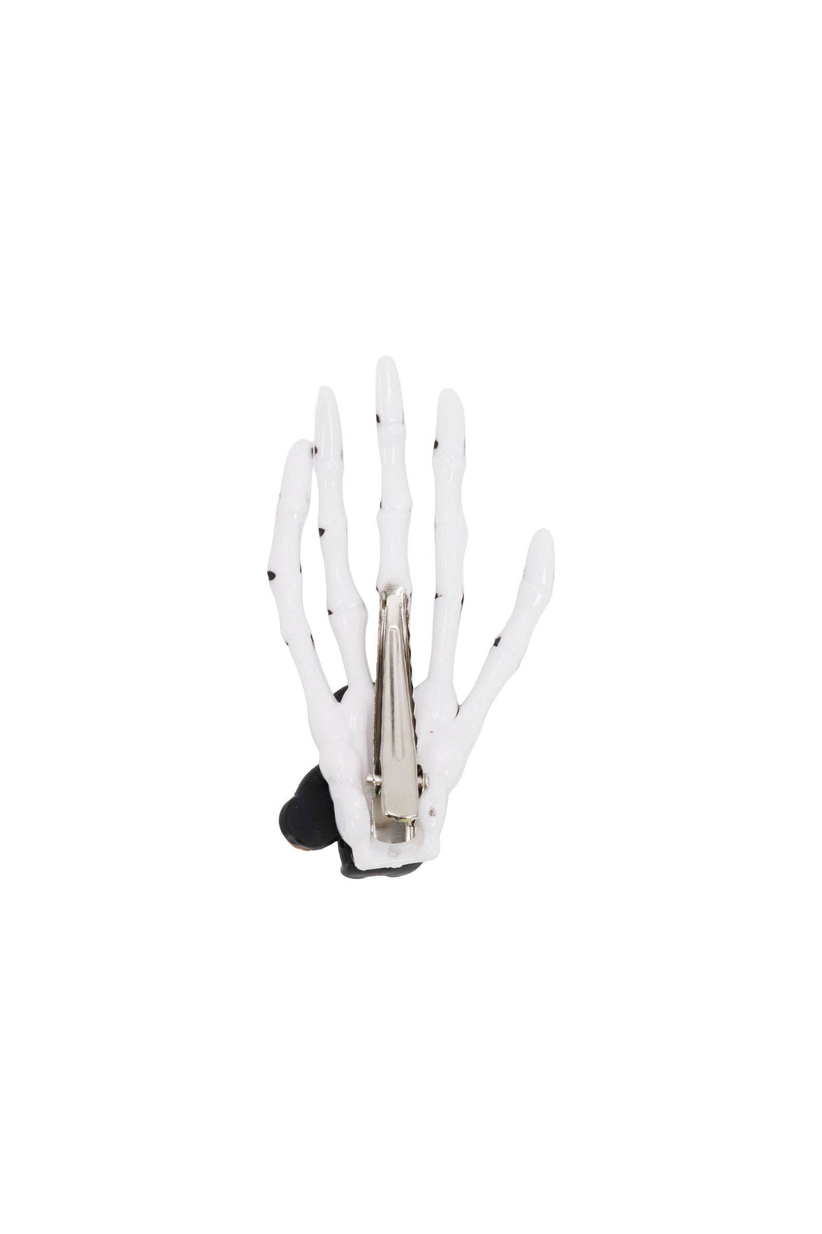 Halloween Skeleton Hands Resin Pinch Hair Clip: ASSORTED / ONE SIZE