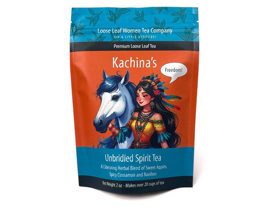 Kachina's Unbridled Spirit Tea: 2 oz Pouch