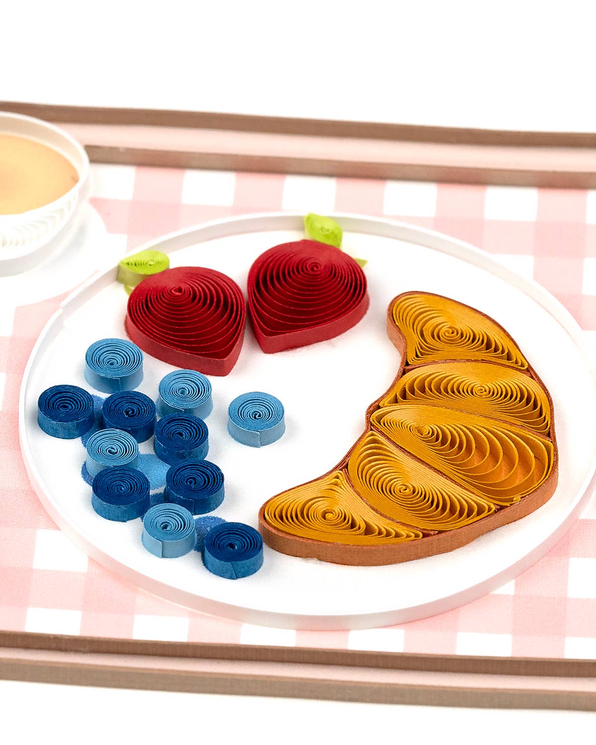 Quilled Breakfast in Bed Card | Handmade Mother’s Day Card