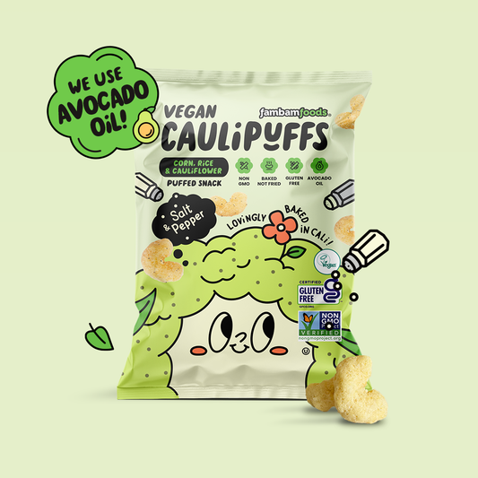 CauliPuffs Vegan Salt & Pepper