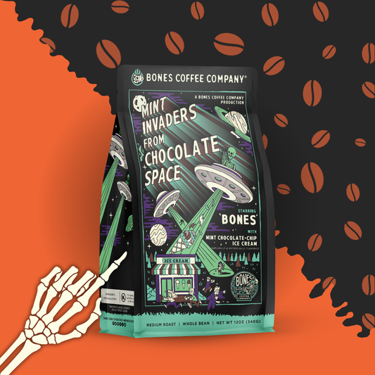 Mint Invaders Flavored Coffee | 12oz | Ground