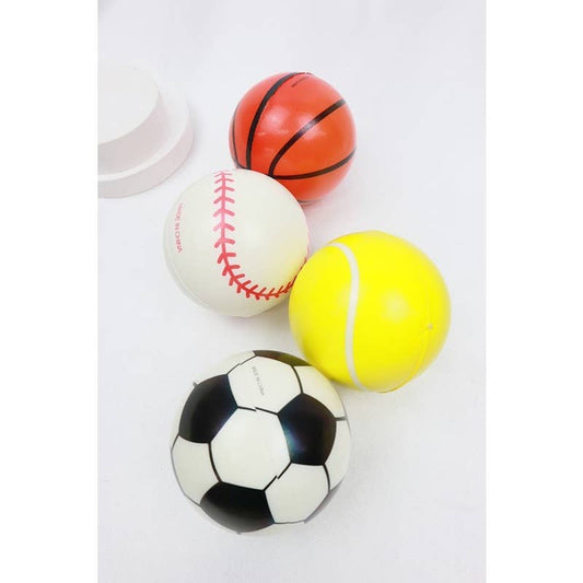 Sports Theme Bouncing Balls